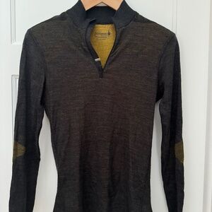 Smartwool Men's Intraknit Thermal Merino Base Layer 1/4 Zip (S)